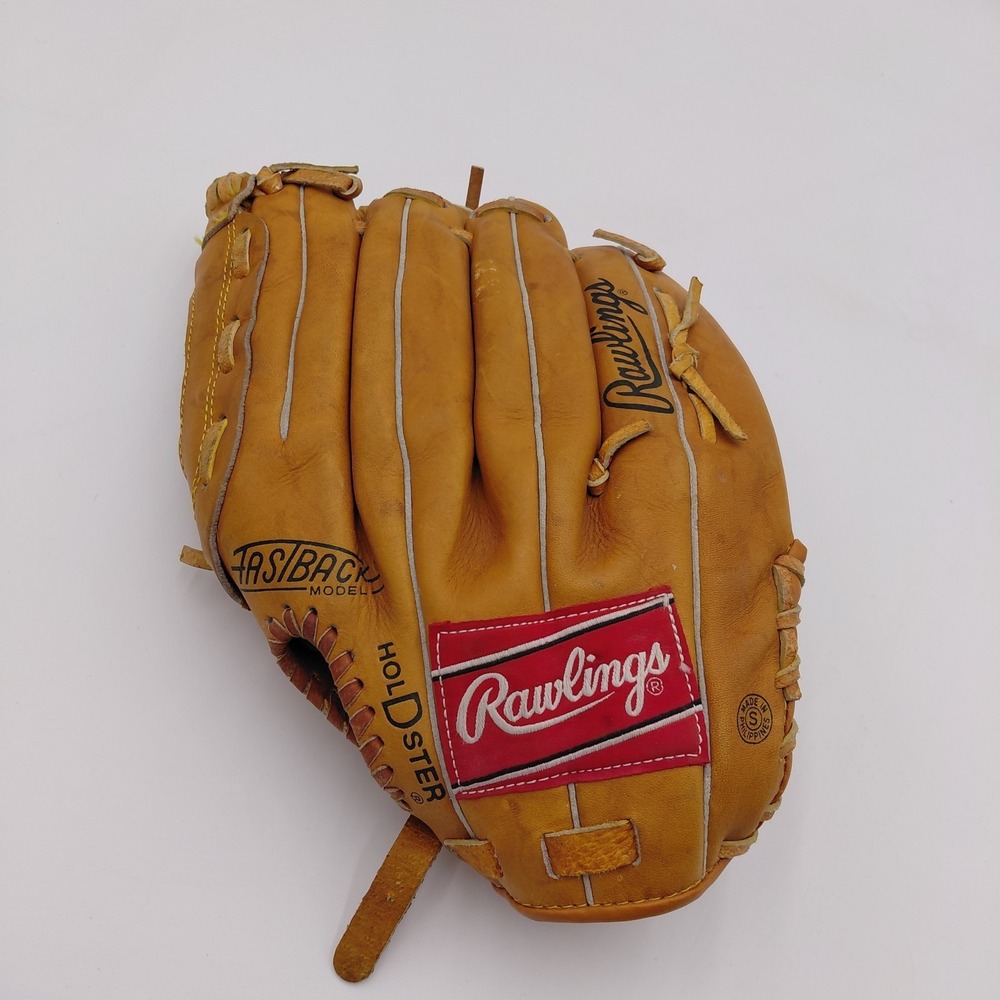 Rawlings Baseball Glove RBG36 12.5" LHT Full Grain Leather Basket Web Brown